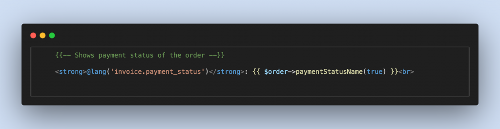 code-snapshot-hide-order-status